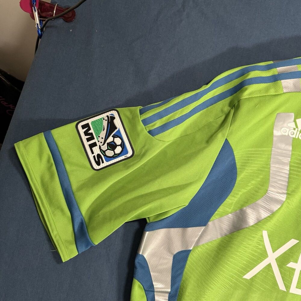 Seattle Sounders 2011/12 Jersey Gspurning Goalie Adidas SIGNED Large - No COA - Picture 9 of 12